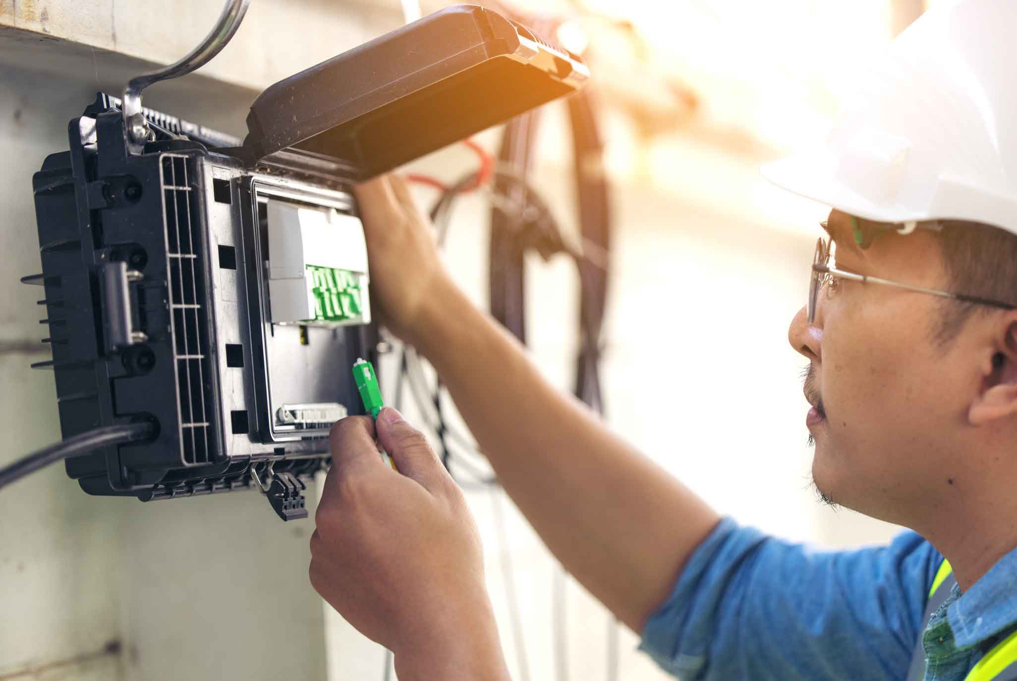 عملية تثبيت FTTH خطوة بخطوة