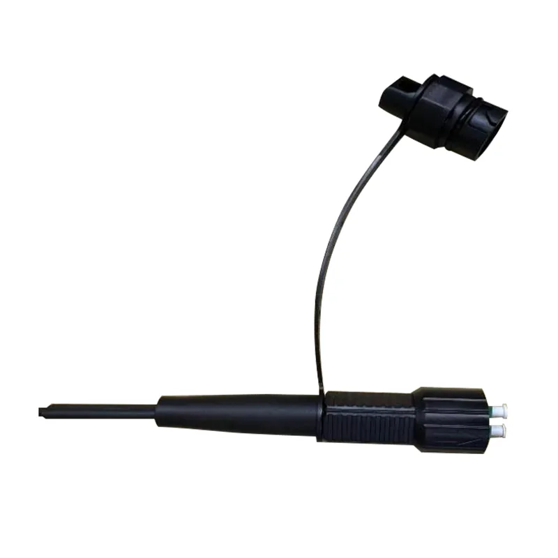 Duplex LC/UPC مقاومة للماء كابل الألياف البصرية تصحيح الألياف (موصل Accord Mini DLC)